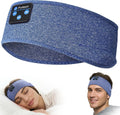 Sleep Headphones Bluetooth Headband,Sleeping Headphones Sports Headband, Long Time Play Sleeping Headsets with Built in Speakers Perfect for Workout,Running,Yoga