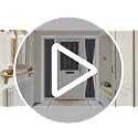 Black French Sidelight Door Window Curtains for Side Window - view 7