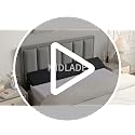 Queen Bed Wedge Pillow for Headboard Gap Filler Long Triangle Wedge Bolster - view 7
