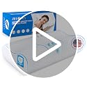 Cervical Neck Pillow for Pain Relief- Adjustable Queen Size Cooling Pillow for Sleeping, Memory Foam Pillows for Neck Shoulder, Ergonomic Contour Bed Pillow for Side, Stomach & Back Sleepers - view 7