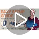 Post Mastectomy Pillow – 4pc Protective Set with Gel Pack, Seatbelt Cushion, & Shower Lanyard– After Double Mastectomy Pillow Post Surgery Recovery Must Haves, Lumpectomy Recovery Supplies Kit - view 7