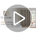 100% Blackout Linen Drapes Sliding Glass Door Curtains 102 Inch - view 7