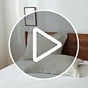 100% Linen Pillow Case King Size Set of 2, White Pillow Covers with Overlap Closure, Luxury Breathable Pillowcases Protectors Suitable for All-Season (20" X 36", White) - view 7
