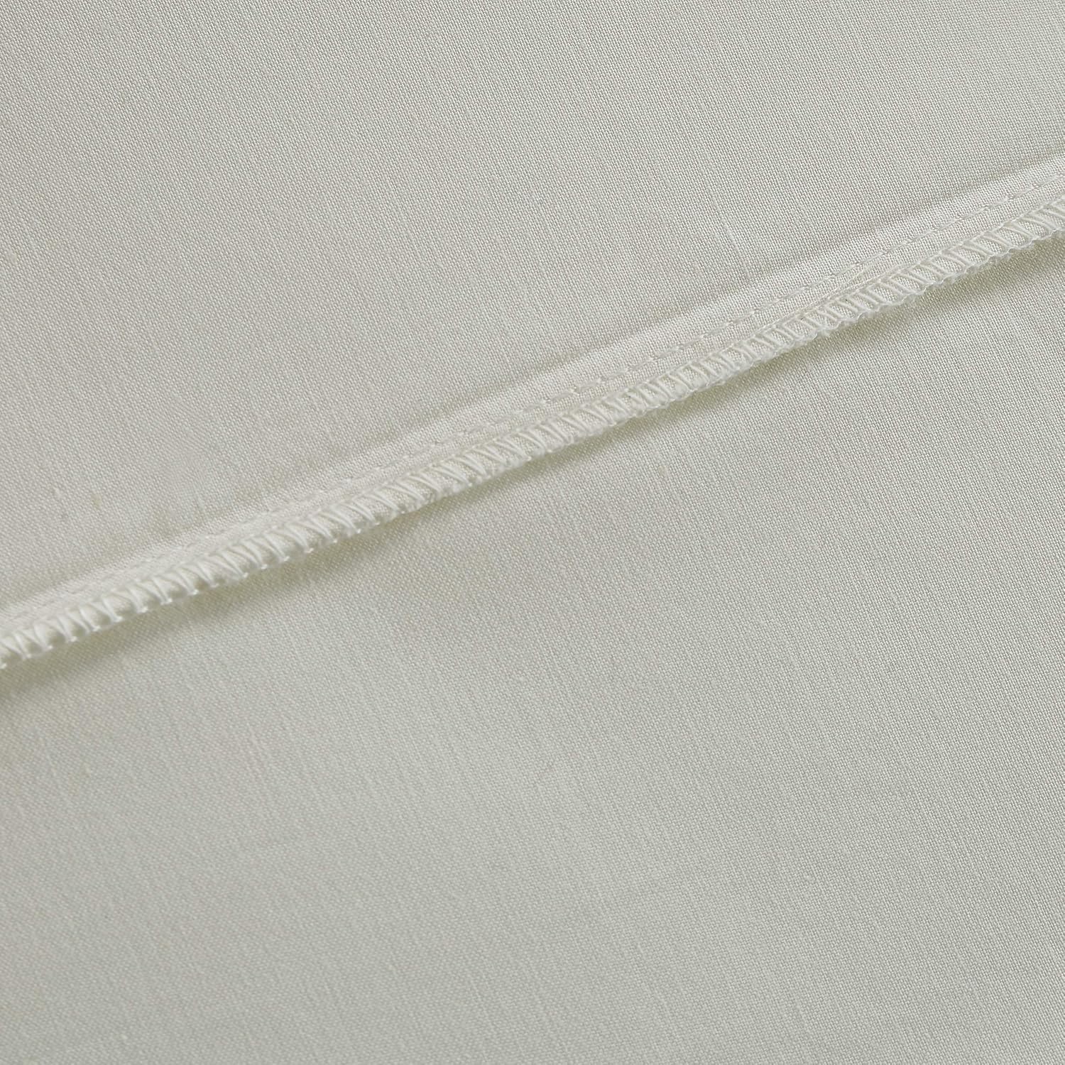 100% cotton body pillow case - 800 thread count/21x54, moisture absorbent and breathable, premium hotel body pillow cover for all seasons, Cream - view 5