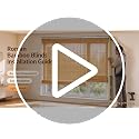 Natural Woven Wood Bamboo Roman Shades for Indoor Windows, Acorn - view 7