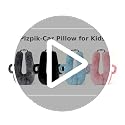 Car Pillow for Kids, Removable, Washable Pillowcases and Pillow Inserts(The only Upgrade on the Market),Travel Pillow for Car Sleeping(Pink) - view 7